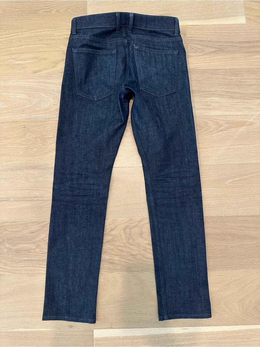 DSTLD Men’s Dark Blue Denim Jeans 30x30 Slim 5 Pocket Pants Cotton Stretch - Picture 4 of 5